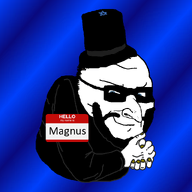 arm beard big_nose blue_background blue_eyes body closed_mouth clothes forehead_lines gradient_background hair happy_merchant hello_my_name_is_(sticker) jewish_nose kike kike_nose magnus_(user) meta:namefags nails nas:merchant nose rubbing_hands smirk smug star_of_david suit top_hat variant:soyak yellow_nails // 800x800 // 103.8KB