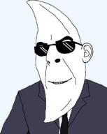clothes ear glasses mcdonalds moon moonman smile suit sunglasses variant:cobson // 926x1160 // 26.6KB