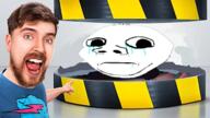 baby beard clothes crying deformed hair hydraulic_press imminent_death irl lion mr_beast open_mouth pointing soyjak subvariant:nathaniel tshirt variant:beastjak variant:gapejak white_skin youtube youtuber // 360x202 // 95.8KB
