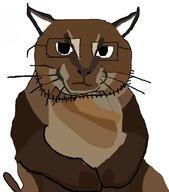 animal big_floppa cat colorful tole_tole_cat variant:catjak_(alternate) // 720x820 // 143.5KB