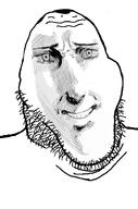 agni_face closed_mouth fire_punch manga meme stubble variant:markiplier_soyjak // 645x973 // 176.4KB