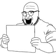 bald beard dumb geg glasses retard stupid variant:downjak // 680x652 // 45.1KB