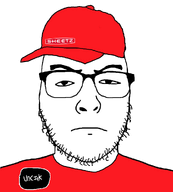 cashier clothes employee glasses hat minimum_wage name_tag neck red_hat red_shirt sheetz slave stubble transparent transparent_background variant:uncjak wagie worker zogbot zogcucks // 900x1000 // 97.9KB