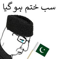 chud clothes crying flag:pakistan flag_pin flag_pole hat islam pakistan sad tear variant:chudjak // 537x562 // 34.8KB