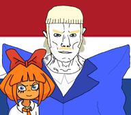 eurovision joost_klein mymy_(ongezellig) mymy_schoppenboer ongezellig soy_parody variant:chudjak variant:feraljak // 1059x929 // 346.3KB