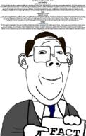 2025 animal bible bible_quote bible_verse brown_hair business christianity clothes ear fact february february_8 glasses hair hand hebrews_(bible) holding_object jesus mark_(bible) necktie psalm_(bible) sheep sign smile soyjak text v33 variant:protestantjak wordswordswords // 1452x2293 // 581.6KB