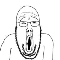 glasses open_mouth stubble vagina variant:unknown // 1500x1500 // 41.8KB