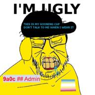 9a0c admin clothes gooner hat janny meta:namefags mod pedophile ugly variant:feraljak yellow_skin yellow_teeth // 1024x1024 // 267.7KB
