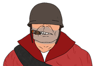 5_o_clock_shadow bald buff cigar helmet jacket meta:barely_a_soyjak smoking soldier_(tf2) subvariant:terrence team_fortress_2 transparent_background valve variant:alicia video_game white_skin wrinkles // 2010x1408 // 323.5KB
