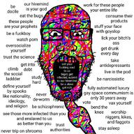 colorful glasses great_reset open_mouth soyjak stubble text variant:markiplier_soyjak wordswordswords worm you_will // 768x768 // 106.0KB