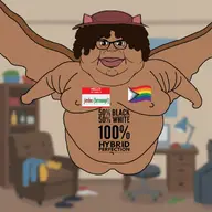 fat flag:lgbt_pride_flag flying flying_nigger jimbo_(namefag) meta:namefags mulatto namefags subvariant:branigger text variant:brandon variant:meximutt wing words // 1080x1080 // 478.5KB