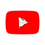 deformed ear logo play_button soyjak variant:impish_soyak_ears youtube // 8192x8192 // 804.0KB