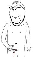 arm blood glasses hand holding_object leg meta:tagme nsfw penis scissors smile soyjak stubble subvariant:wholesome_soyjak variant:gapejak // 1000x1671 // 112.1KB