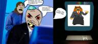 artist:garf computer femjak garf_(user) jewish_nose judaism kike kikecoaler_(namefag) red_eyes rotten_teeth spergtech subvariant:gapejak_female variant:gapejak variant:soytan // 917x413 // 336.3KB