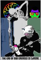 ahegao colorful cum cumming jacking_off jewish_nose skeleton subvariant:chudjak_front variant:brandon variant:chudjak // 979x1419 // 851.9KB