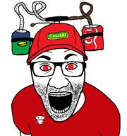 antenna arm can cap clothes coke drinking_helmet drinking_straw glasses hat open_mouth red_eyes reddit redditard sneed soyjak sprite sproke stubble tshirt variant:el_perro_rabioso // 424x452 // 44.9KB