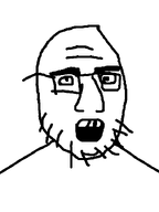 gaping_mouth patrick_crusius soyboy stubble teeth variant:patjack wrinkles // 540x720 // 4.6KB