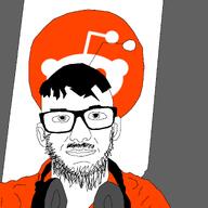 beard flag glasses hair headphones mustache reddit smug soyjak variant:unknown // 2048x2048 // 130.6KB