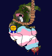 ack award blood bloodshot_eyes continent crying open_mouth pangea rope tear tranny transgender_flag variant:bernd yellow_teeth // 2361x2568 // 692.7KB