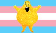arm flag full_body hand leg open_mouth soyjak tranny variant:markiplier_soyjak yellow_skin // 400x242 // 53.5KB