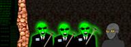 4soyjaks central_intelligence_agency datamining glowie glowing miner mustache nut pickaxe soot soot_colors soyjak soyjak_party tuxedo variant:feraljak variant:soyak // 2228x800 // 1.0MB