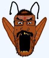 brown_skin countrywar hindflea hindroach hindu india indian jeet mustache pajeet poojeet rapejeet variant:markiplier_soyjak wing // 397x467 // 146.9KB