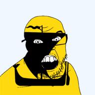 angry county flag flag:nordland glasses hair looking_at_you mustache nordland norway open_mouth ship soyjak stubble teeth transparent_background variant:feraljak // 1500x1500 // 82.4KB