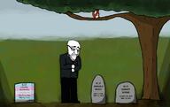 2soyjaks background closed_mouth clothes dr_soyokliks flower full_body glasses gravestone graveyard meta:tagme nu_trio plant sad soyjak stubble subvariant:feralsquirrel suit tragedyjakking transgender_flag tree variant:feraljak variant:kliksjak // 2084x1317 // 250.1KB