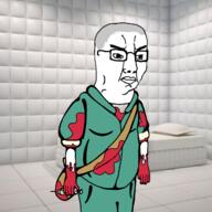 arm blood chud crazy danny_lamb hand holding_object holding_syringe manhunt manhunt_2 needle padded_cell shaved syringe variant:chudjak // 1280x1280 // 1.0MB