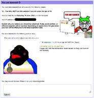 award ban black_skin blush brown_hair gynaecomastia jakparty_soy janny jartycuck jaundice map_(pedophile) pedophile porn red_lips slopjak soyjak_party vantablack_skin variant:meximutt yellow_sclera // 1069x1110 // 248.2KB