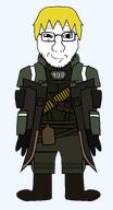 elite_riot_gear fallout fallout_new_vegas front_facing glasses hair nate ncr smug stubble that_one_fucking_picture_of_nate_being_a_smug_little_bastard variant:soyak yellow_hair // 1104x2035 // 242.2KB