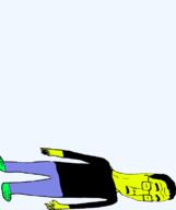 animated arm asian bbc clothes comic_sans crocs dean eunice full_body glasses hair hand hands_up leg open_mouth piss soyjak text variant:chudjak wordswordswords yellow_skin // 645x770 // 417.4KB