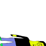 animated arm asian bbc clothes comic_sans crocs dean eunice full_body glasses hair hand hands_up leg open_mouth piss soyjak text variant:chudjak wordswordswords yellow_skin // 645x770 // 417.4KB