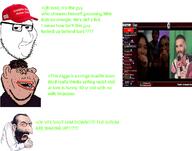 amerimutt beard cap clothes gdl glasses goyim_defense_league handsome_truth happy_merchant hat jewish_nose kike maga open_mouth variant:impish_soyak_ears variant:smugjak // 1271x1000 // 504.7KB