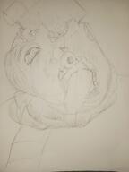 internet_is_leaking meta:tagme open_mouth pencil_drawing soy_parody soyjak tagme_character_name tongue traditional_media variant:bernd // 3060x4080 // 2.6MB