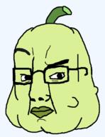 food glasses grey_skin objectsoy plants_vs_zombies soyjak squash suspicious variant:chudjak vegetable video_game // 961x1248 // 102.3KB