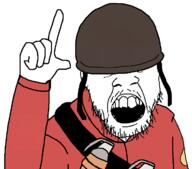 grenade helmet red_team soldier team_fortress_2 variant:feraljak // 715x630 // 15.2KB