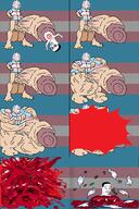 2soyjaks arm artist:romanian_schizo blood bloodshot_eyes clothes cock_vore comic crying explosion flag flag:transgender_pride_flag glasses gore hair hand hands_up inflation_fetish inside_object meta:pornographic_content nazism nsfw penis pol_(4chan) popping smile smug soyjak swastika tranny tshirt variant:chudjak veiny_cock vore // 1705x2566 // 515.8KB