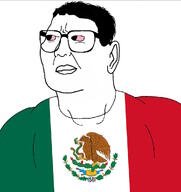 angry buff ear flag:mexico glasses hair red_eyes subvariant:mexichud variant:chudjak // 931x987 // 133.9KB