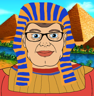 a10_eyes aryan blue_eyes brown_hair eyes_like_the_o-o-cean glasses looking_at_you nile_river pharaoh pyramid smile subvariant:brandaryan trend:aryan variant:brandon // 1492x1521 // 169.2KB