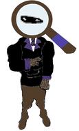 black_suit dandy's_world kleki magnifying_glass muscles no_pants object one_eye rodger subvariant:unbotheredchud toon tuxedo variant:chudjak // 332x553 // 50.0KB