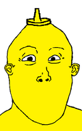admin condiment dumb ear mustard mustard_(user) no_mouth pinhead subvariant:vlodgar transparent_background variant:vlodson yellow_skin // 343x550 // 5.7KB
