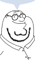 series:joke_soyjaks speech_bubble template variant:peterlöwenbräugriffinakajustinpetergriffinfromthehittelevisionshowfamilyguythatwasmadebysethmacfarlaneakapetergriffinsoyjakforshortjak white_background white_skin // 494x850 // 8.8KB