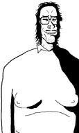 biting_lip clothes creepy ear evil fat glasses meta:op_is_a_shitskin_kike_retarded_nigger ms_paint mspaint mullet mustache nose_piercing ominous rape rapejak shadow smile stubble subvariant:hornyson variant:cobson variant:mulletjak white_shirt zesty_jesus zesty_jesus_lost // 948x1600 // 43.6KB
