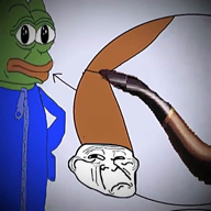 amphibian edit_(tiktok) frog meta:he_has_a_small_pipe_but_then_he_has_a_large_one meta:not_oc nas:pepe pepe_the_frog pipe respect trollface tuff video // 576x576, 8.3s // 742.3KB