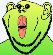 ear flavorjak green_skin gum oh_my_god_she_is_so_attractive smile sour soyjak stretched_mouth stubble variant:impish_soyak_ears variant:ronald // 598x620 // 239.5KB