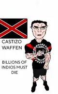 atomwaffen atomwaffen_division buff castizaryan castizo castizo_futirism castizowaffen chud mexico muscles muscular_male subvariant:unbotheredchud variant:chudjak waffen // 1080x1728 // 396.1KB