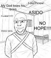 crazy mental_asylum mental_illness schizo schizophrenia soyboy soyjak variant:unknown white_room // 1080x1224 // 561.8KB