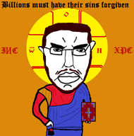 billions_must christianity iconography jesus jesus_christ orthodox_christian orthodoxy subvariant:pol_face variant:chudjak // 1042x1054 // 115.5KB