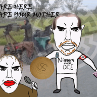 animated armband glock gun jeffy machine_gun millions_must_die nazism rape shield sonnenrad spoon subvariant:pol_face swastika taliban technical text vanessa variant:bernd variant:chudjak vehicle weapon // 560x414 // 1.6MB